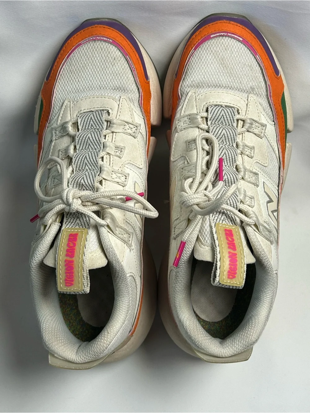 New Balance Jaden Smith vision racer hippie cream MSVRCJWA men’s 9.5 shoes
